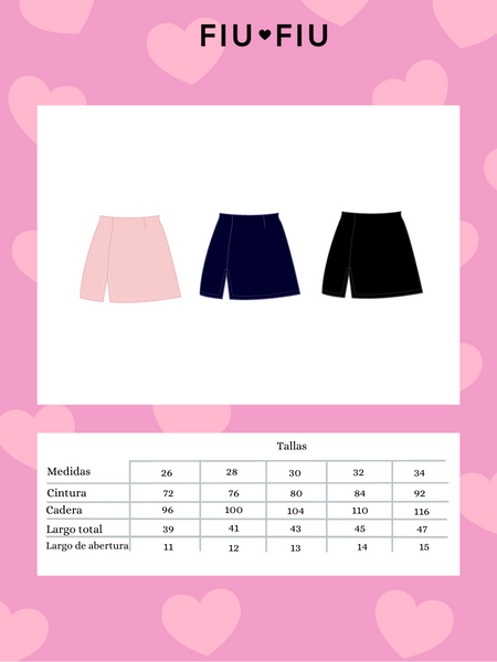 Falda BEND & SNAP Rosa