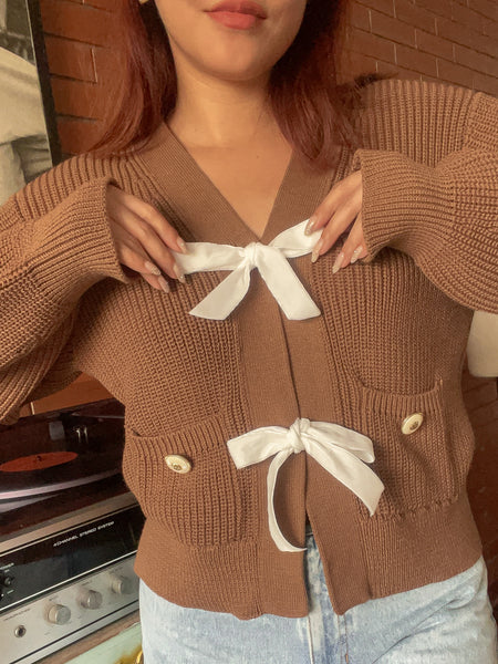 Cardigan FRENESI Caramel