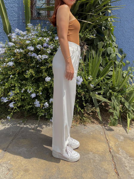 Pantalón MATCHA LOVE hueso