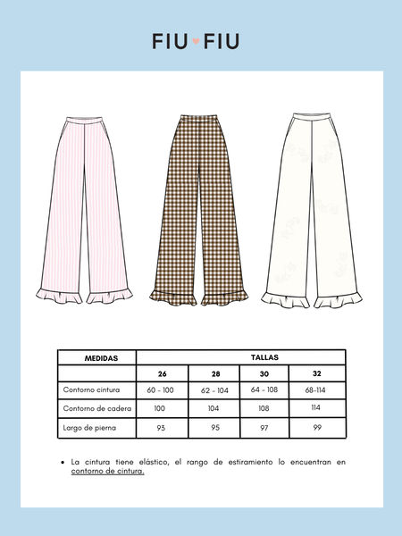 Pantalón CAPUCCINO perla