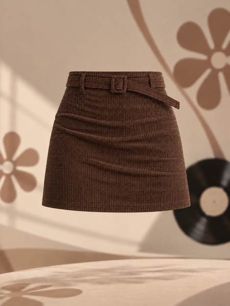 Falda THE MOD Chocolate