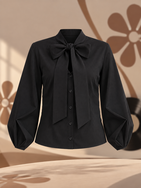 Blusa VINYL Negro