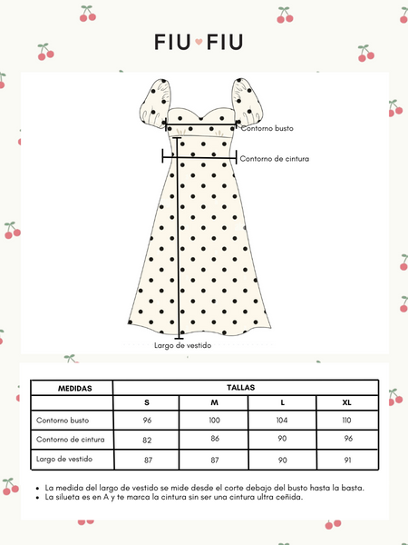 Vestido POUPETTE polkadots