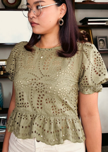Blusa KEKITO Verde olivo