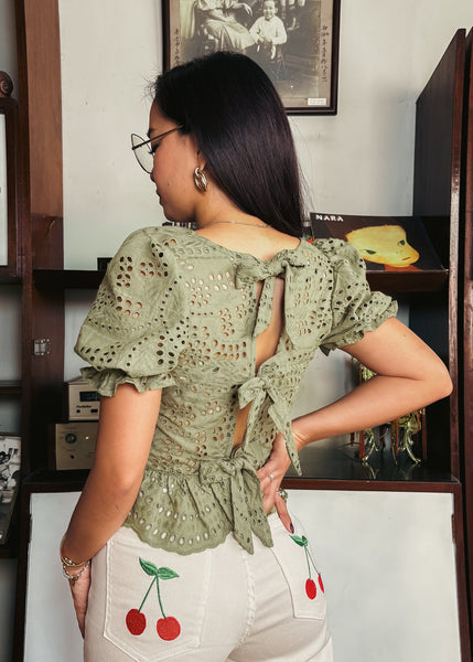 Blusa KEKITO Verde olivo