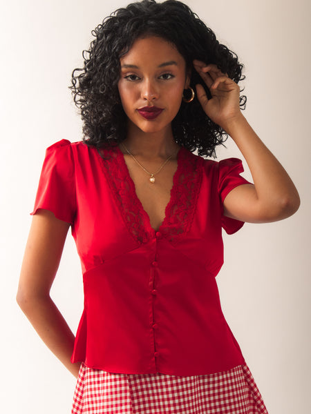 Blusa SINTONIA rojo
