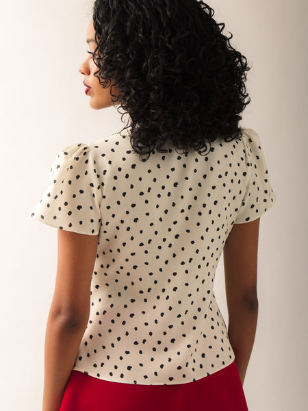 Blusa SINTONIA polkadots