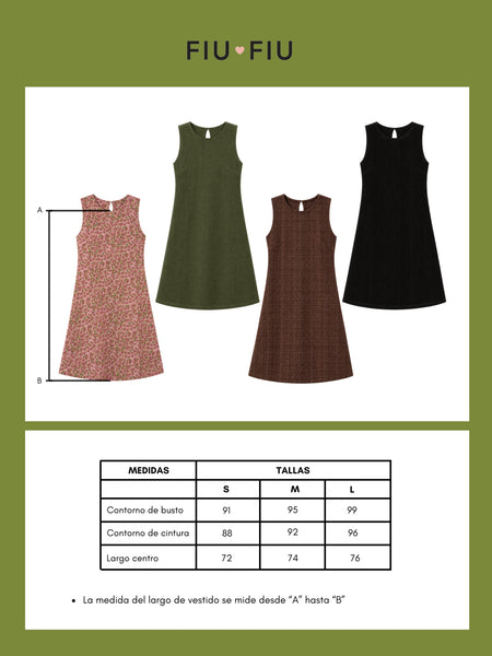 Vestido SUSPIRO chocolate