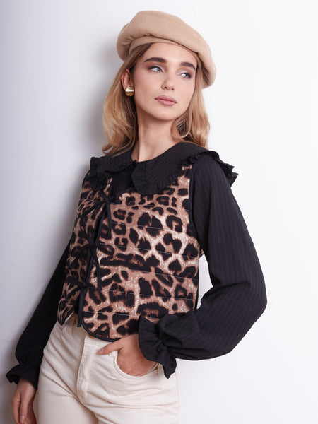 Chaleco MILHOJAS leopardo