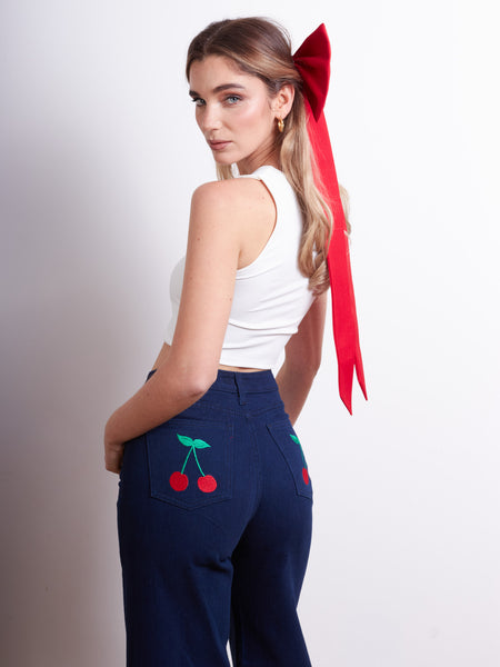 Pantalón CHERRY BOMB azul