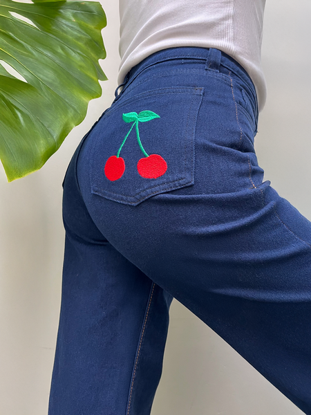 Pantalón CHERRY BOMB azul