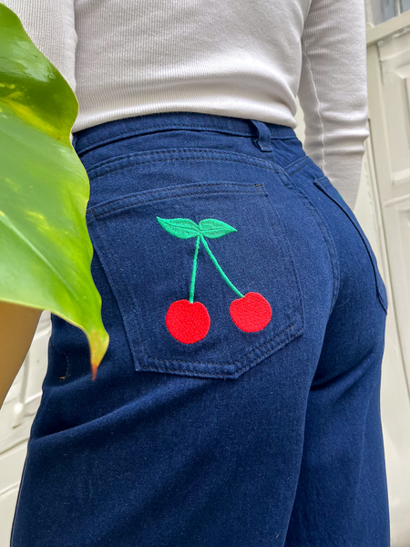 Pantalón CHERRY BOMB azul