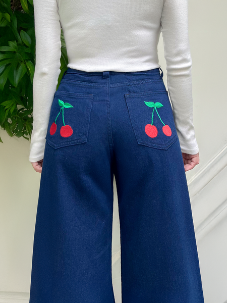 Pantalón CHERRY BOMB azul