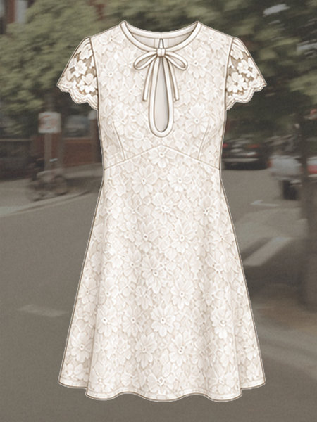 Vestido PATTIE perla